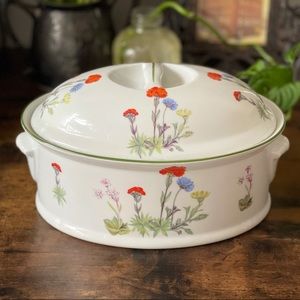 Philippe Deshoulieres Porcelaine Covered Casserole Dish